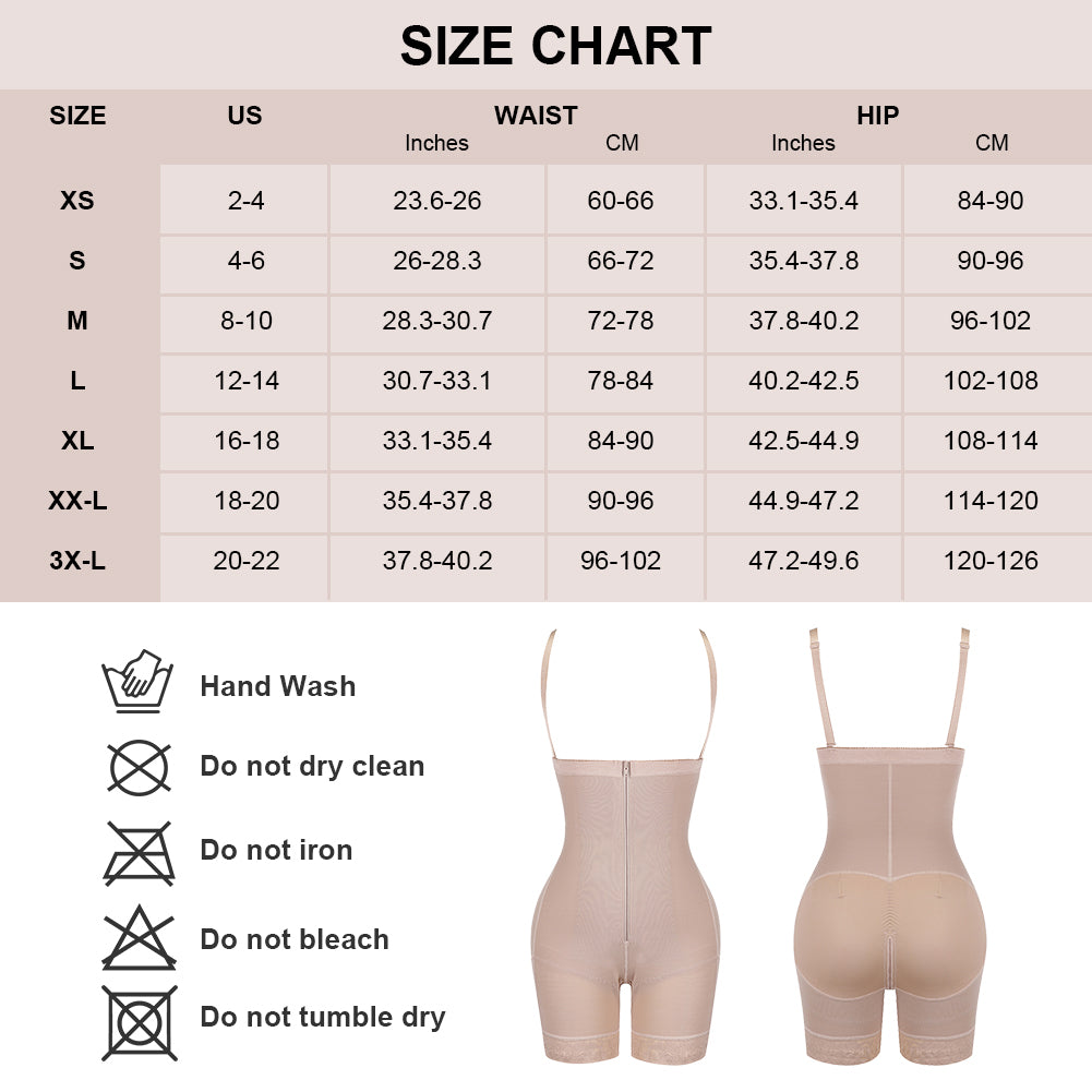 Faja con Tiras Shaper Pro 3 de Control Fuerte que realza los glúteos
